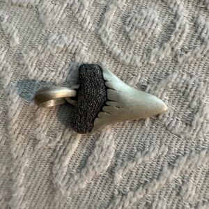 David Yurman Shark tooth Amulet Silver